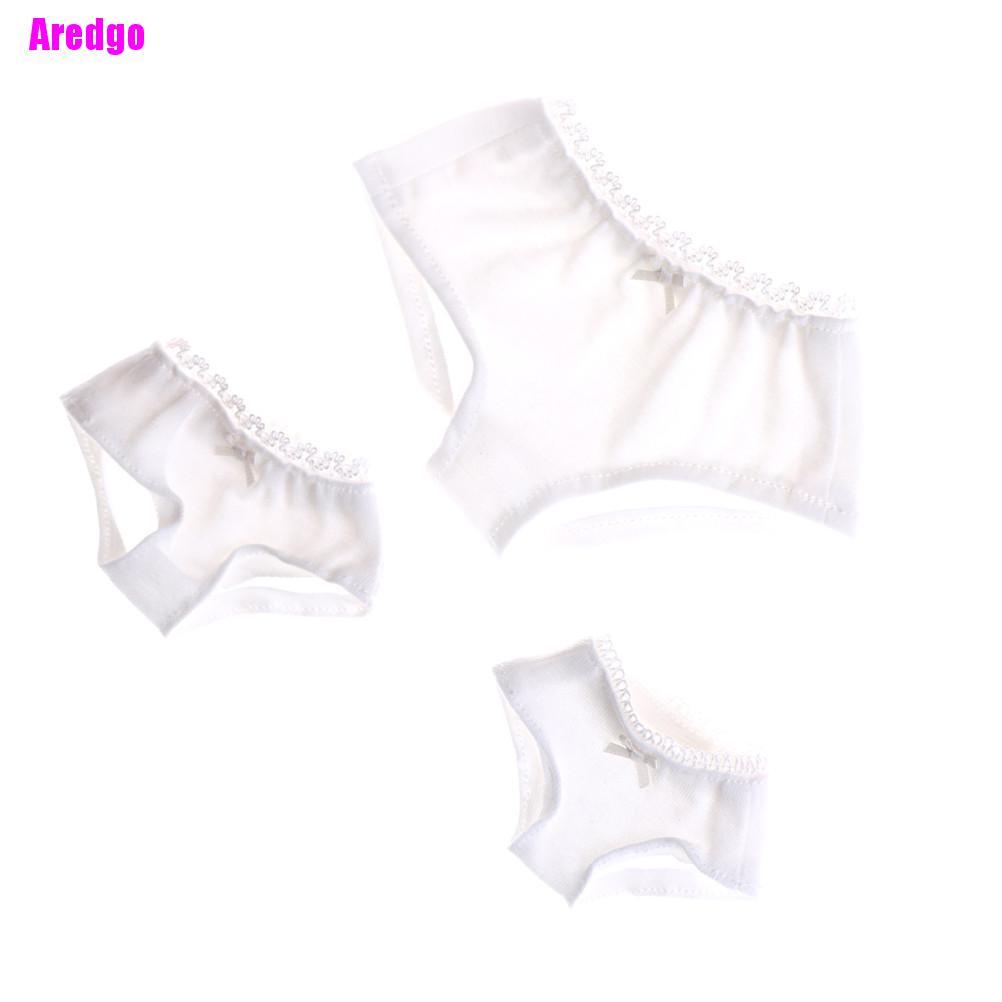 [Aredgo] 1/3 1/4 1/6 Solid White Underwear Briefs for BJD SD Dollfie Dolls Clothes