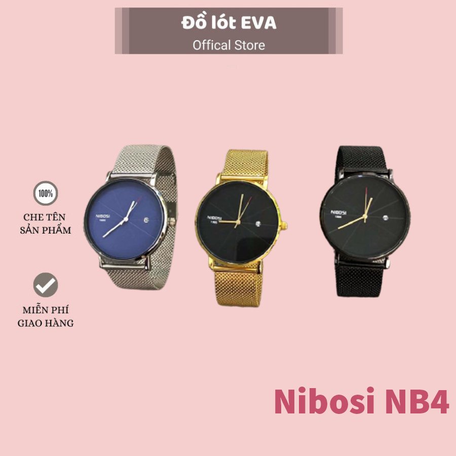 ĐỒNG HỒ THỜI TRANG NỮ ĐÍNH ĐÁ SAPHIA Nibosi NB4