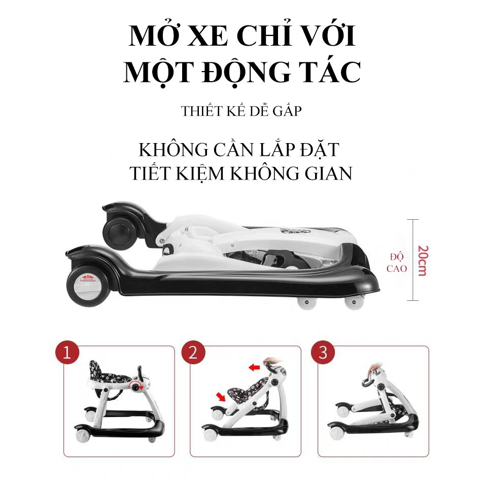 XE TẬP ĐI CAO CẤP VBABY 6090 - ĐẠT CHUẨN CHÂU ÂU