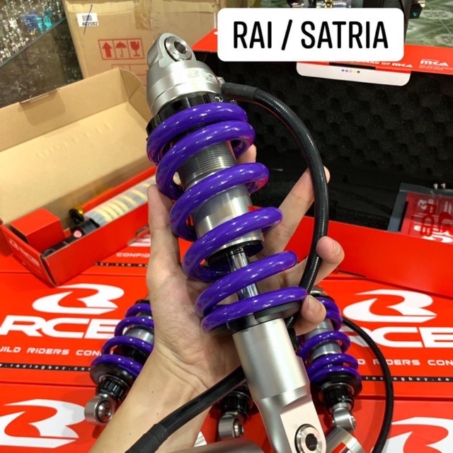 Phuộc sau raider/Satria lắp như zin