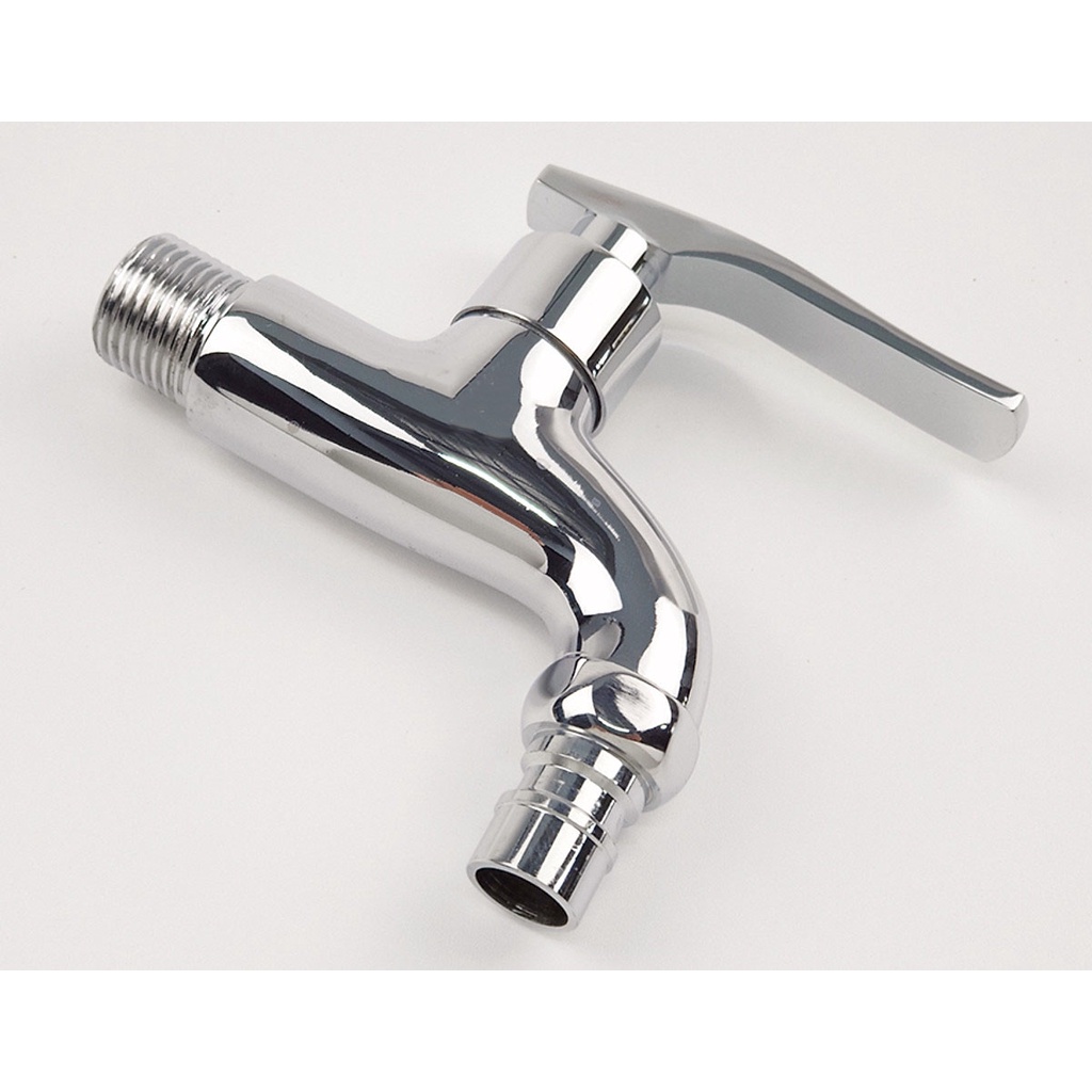 Vòi nước, vòi hồ đồng mạ Chrom cao cấp sáng bóng siêu bền bỉ, không gỉ sét - PK061
