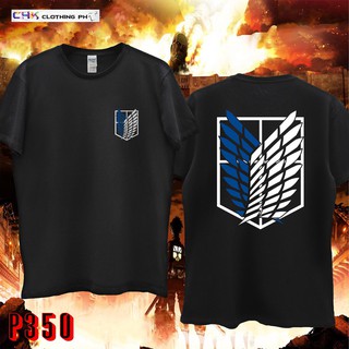 🔥HOT🔥 áo phông Attack on Titan Survey Corps / AoT đẹp
