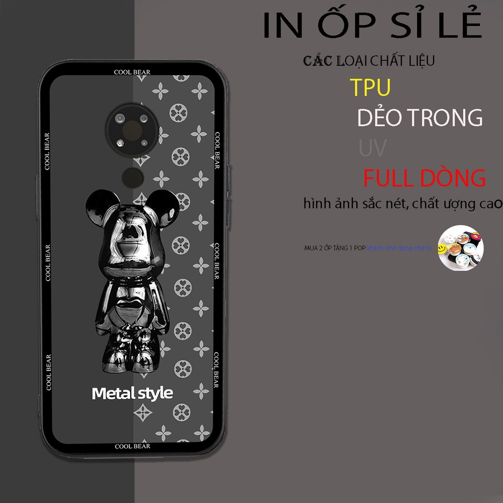 ốp lưng điện thoại nokia 3.4 brear brick b75 82 thời trang