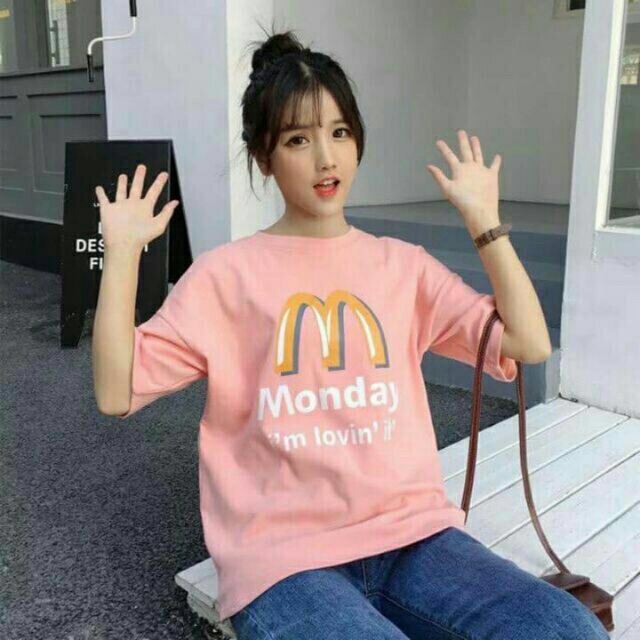 🍀🍀🍀 Áo phông Monday cực xinh 🍀🍀🍀