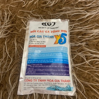 Mồi Câu Cá Tổng Hợp X5 Hoa Gia Thành Việt Nam