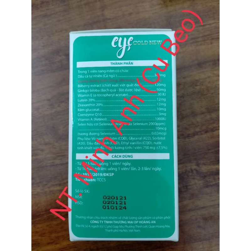 Viên uống sáng mắt AMG Z9- HÀNG CHÍNH HÃNG- hỗ trợ khô mắt, mờ mắt, mỏi mắt