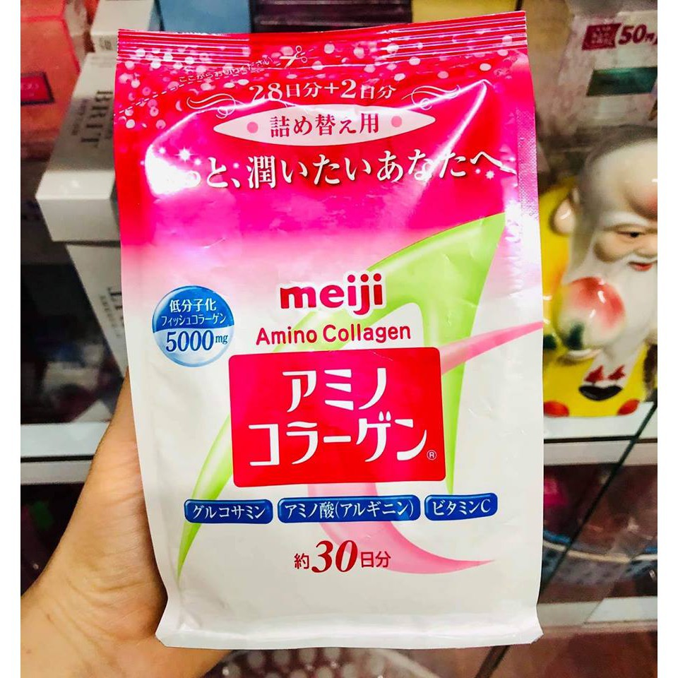 Collagen Meiji Amino dạng bột hàng chuẩn