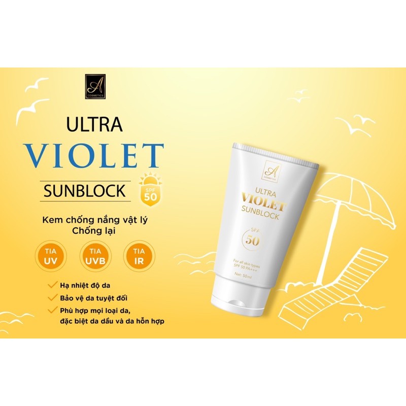 Chống Nắng ULTRA VIOLET A cosmetics