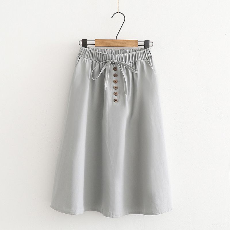 FREESHIP ĐƠN 99K_ Chân váy chữ A lưng thun cao cho nữ