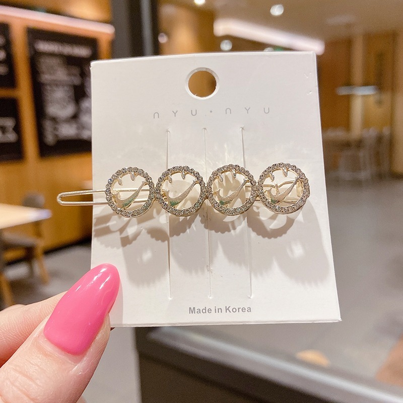 Kẹp Tóc Đính Ngọc Trai Thiết Kế Đơn Giản Phong Cách Hàn Quốc