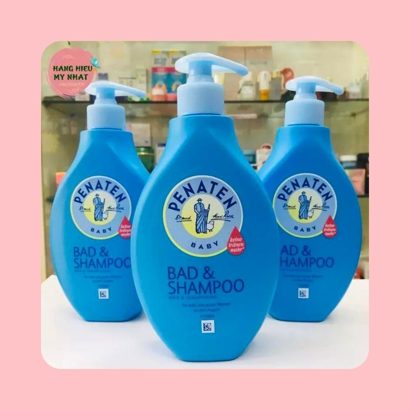 Sữa Tắm Penaten Chống Cảm 400ML Đức Cho Bé Từ Sơ Sinh Không Cần Tắm Tráng