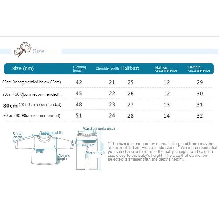 Bộ áo liền quần tay ngắn chất liệu cotton in họa tiết hoạt hình cho bé sơ sinh 0-24 tháng tuổi