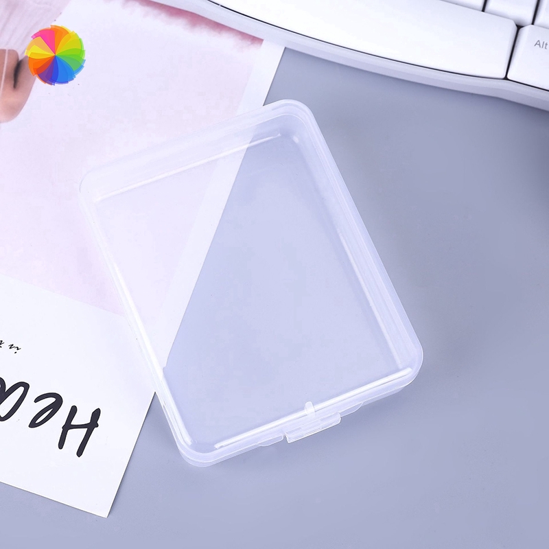 Hộp nhựa đựng khẩu trang đa năng chống bụi hình chữ nhật