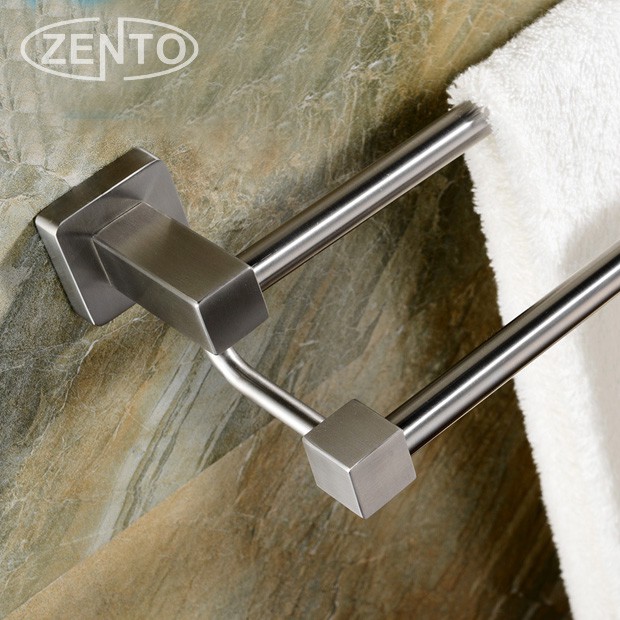 Giá treo khăn kép inox304 Zento HC1265