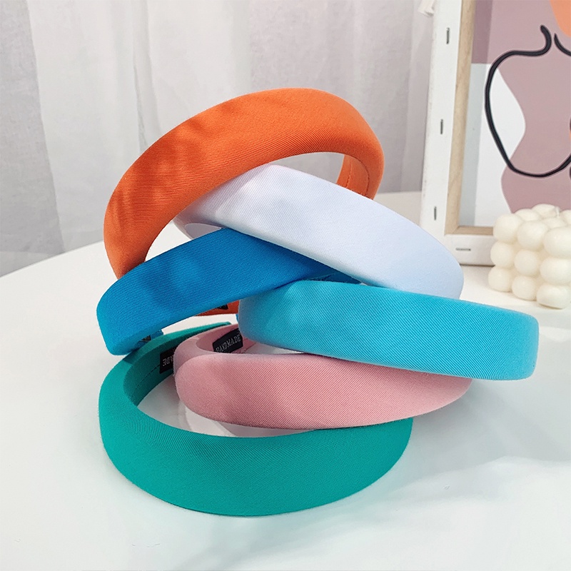 Băng Đô Cài Tóc Bằng Xốp Phong Cách Ngọt Ngào Thời Trang Cho Nữ