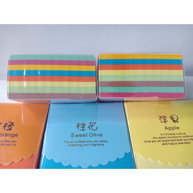 Combo 5 xấp  xếp còn hạc giấy.Giấy thơm