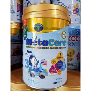 [CHÍNH HÃNG] Sữa bột MetaCare 3 900gr _Mẫu mới (Date 2023)