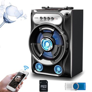 Loa bluetooth mini - Loa bluetooth xách tay Speaker DB16 có đèn led