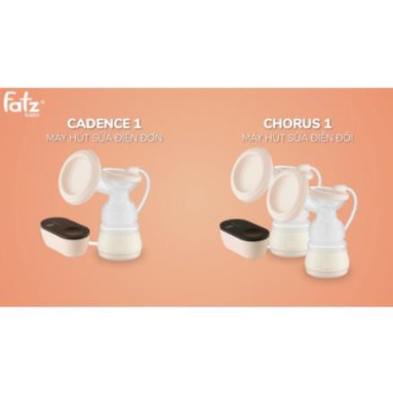 [HÀNG CHÍNH HÃNG] Máy hút sữa điện đơn Fatzbaby Cadence 1-2- điện đôi Chorus 1-2 FB1081MX