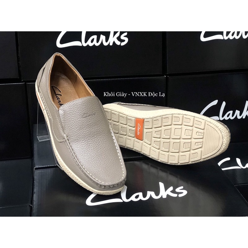 Giày lười da bò nam Clarks - Bigsize