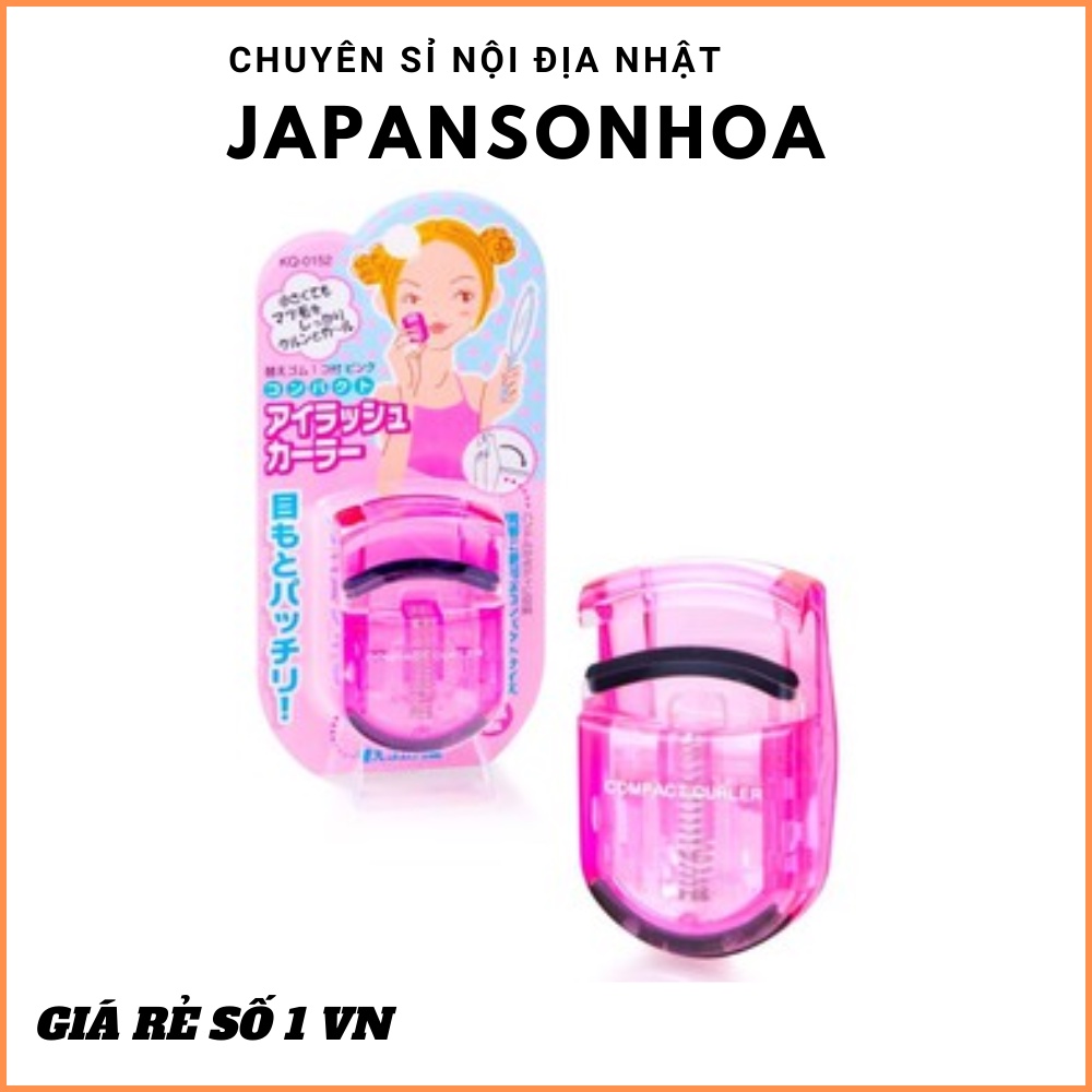 Kẹp uốn mi cong thân nhựa KAI CHÍNH HÃNG Giúp tạo dáng tối ưu cho độ cong mi hoàn hảo nhất, không làm rụng