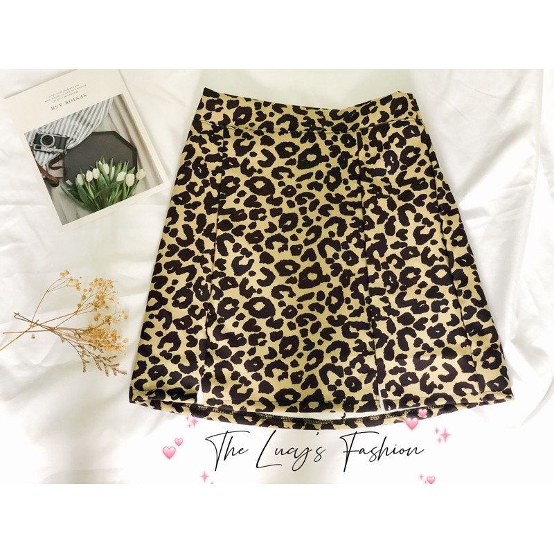 Chân váy chữ A ngắn họa tiết da beo thời trang mùa hè cho nữ (ảnh video thật) | BigBuy360 - bigbuy360.vn