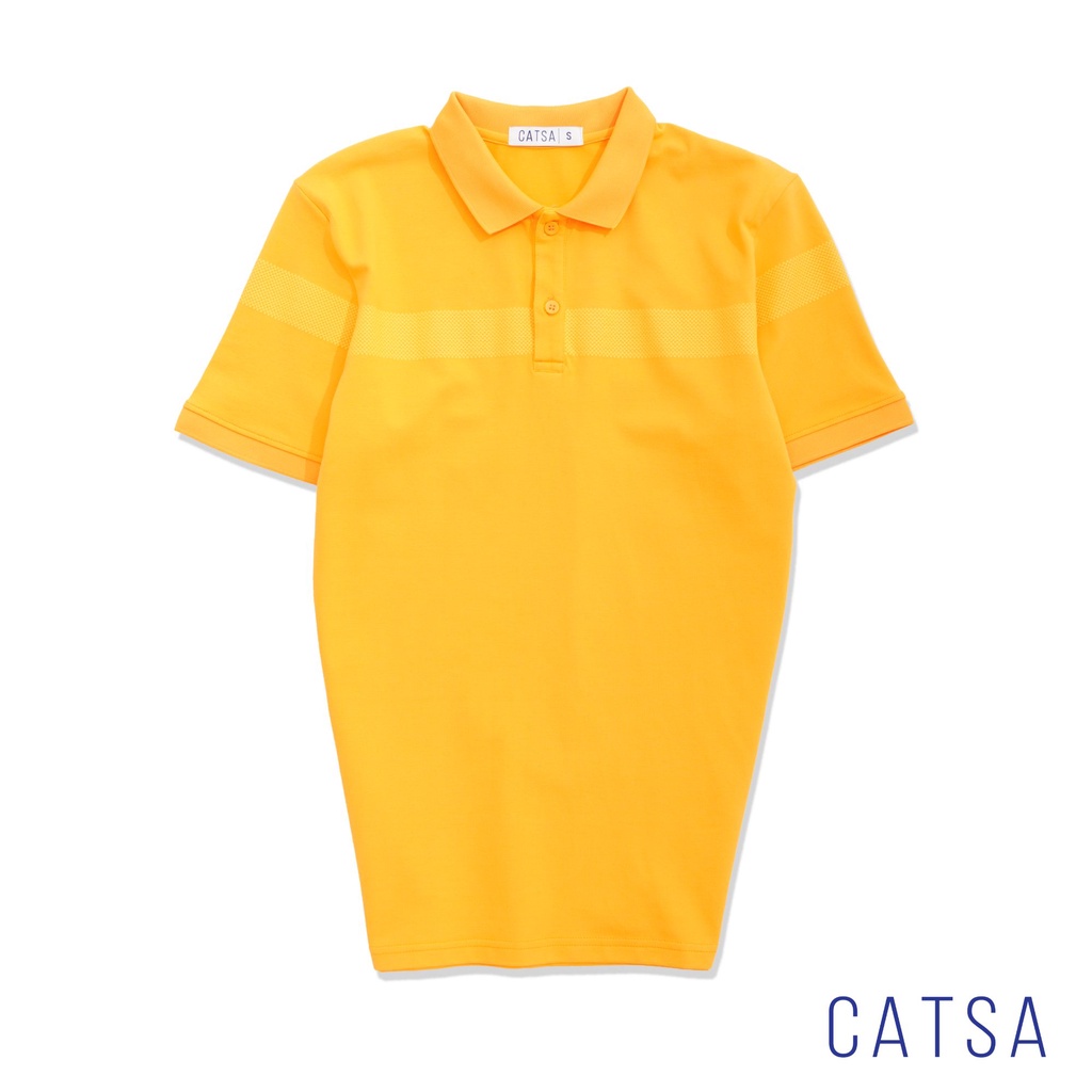 CATSA Áo thun polo đen, vàng, trắng xanh đen chất liệu cotton mặc thoải mái,thoáng mát ATP246 - ATP247 - ATP248 - ATP249