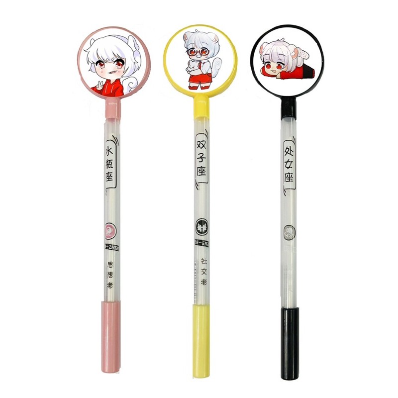 bút viết heroteam bộ 8 cái mực nước