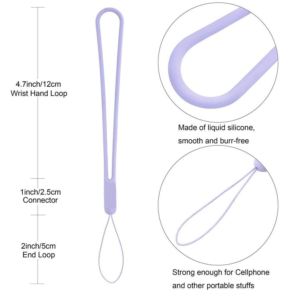 Dây Buộc Sgalas Bằng Silicon Đeo Cổ Tay Treo USB Thẻ ID Móc Khóa Cho Camera Điện Thoại | BigBuy360 - bigbuy360.vn