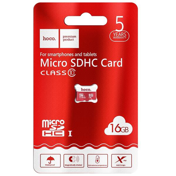 ⚡NowShip⚡ Thẻ Nhớ Hoco 64Gb 32Gb 16Gb 8GB 4GB chuyên dụng cho CAMERA, Điện thoại, Máy ảnh, Loa,Tai Nghe