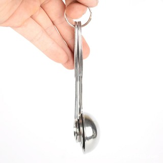 Bộ Thìa Đong Inox 5 Chiếc Đẹp(Đơn vị TSP,ML)