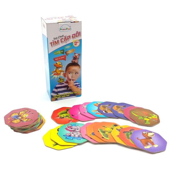 Đồ Chơi Giấy - Tìm Cặp Đôi Giấy