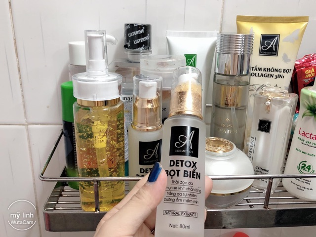 Combo 4 món dành cho da mặt  chữ A