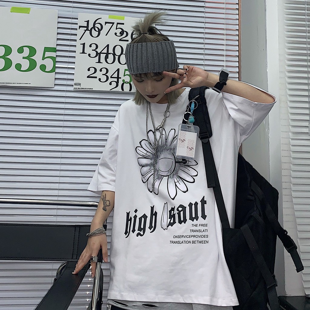 Áo thun form rộng unisex Yinxx, áo phông tay lỡ ATL50