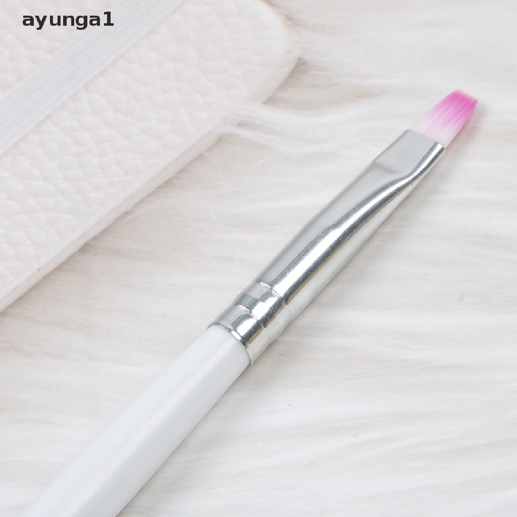 [ayunga1] 1PC Nail Art Brush Builder UV Gel Drawing Painting Brush Pen DIY Manicure Tool [new]