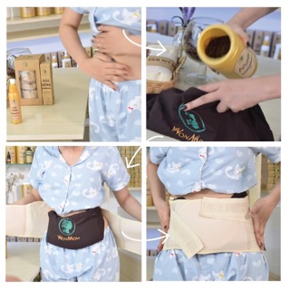 Đai Đựng Muối Để Quấn Bụng