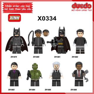 Minifigures các nhân vật trong Batman - Vạch trần sự thật - Đồ chơi Lắp ghép Xếp hình Mô hình Mini XINH X0334