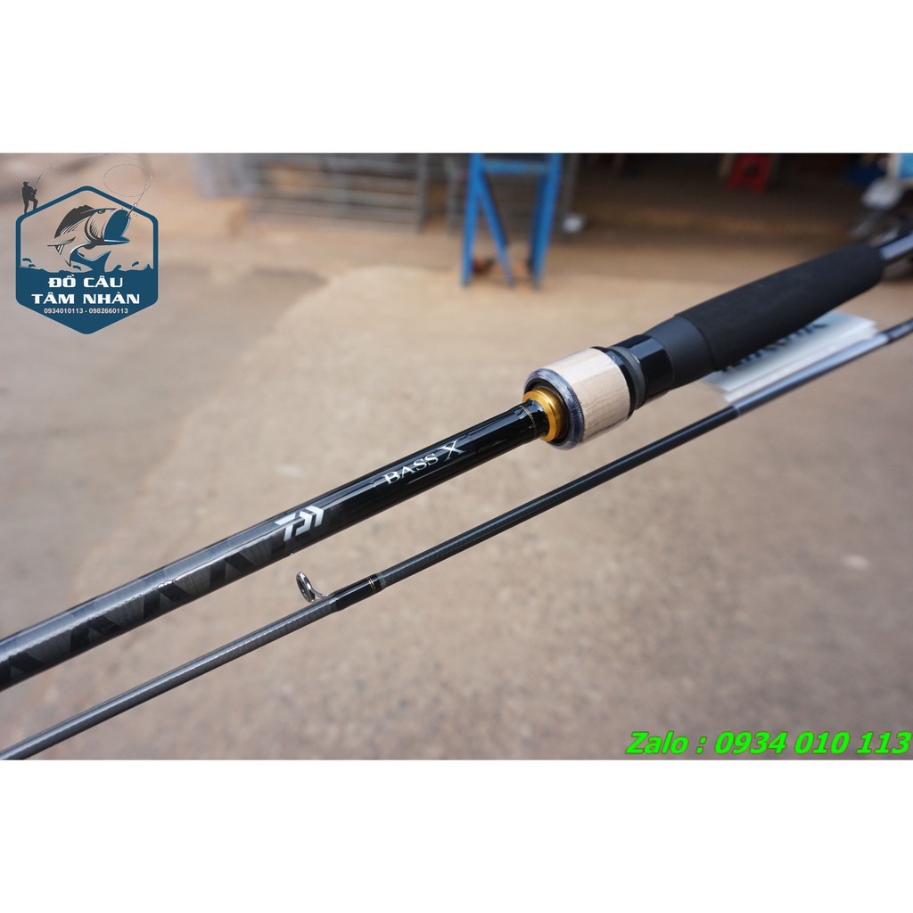 Cần lure máy đứng Daiwa Bass X 682MLS model 2019