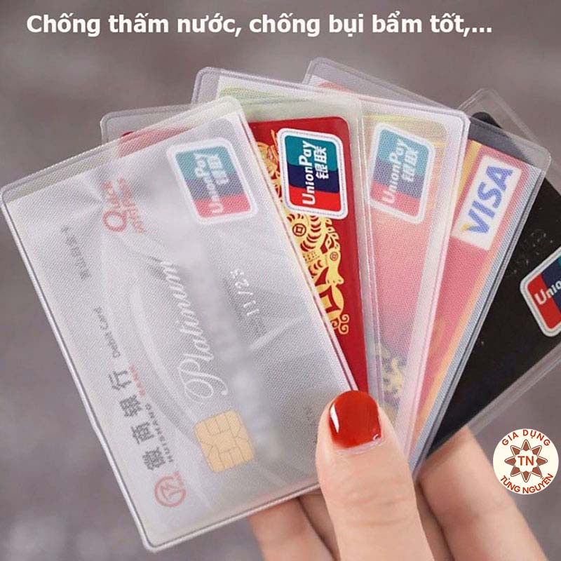 Túi Đựng Thẻ Card Bao Trong Suốt Để Chứng Minh Thư, Bằng Lái Xe [TÚI ĐỰNG THẺ]