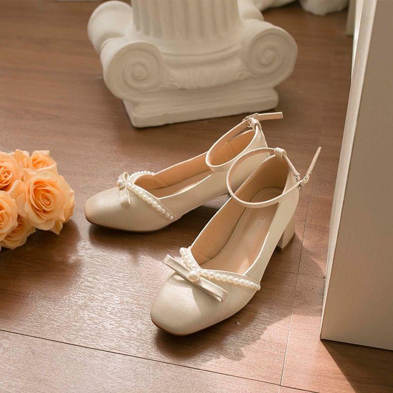Giày Cao Gót Phong Cách Lolita Pháp Thời  2022