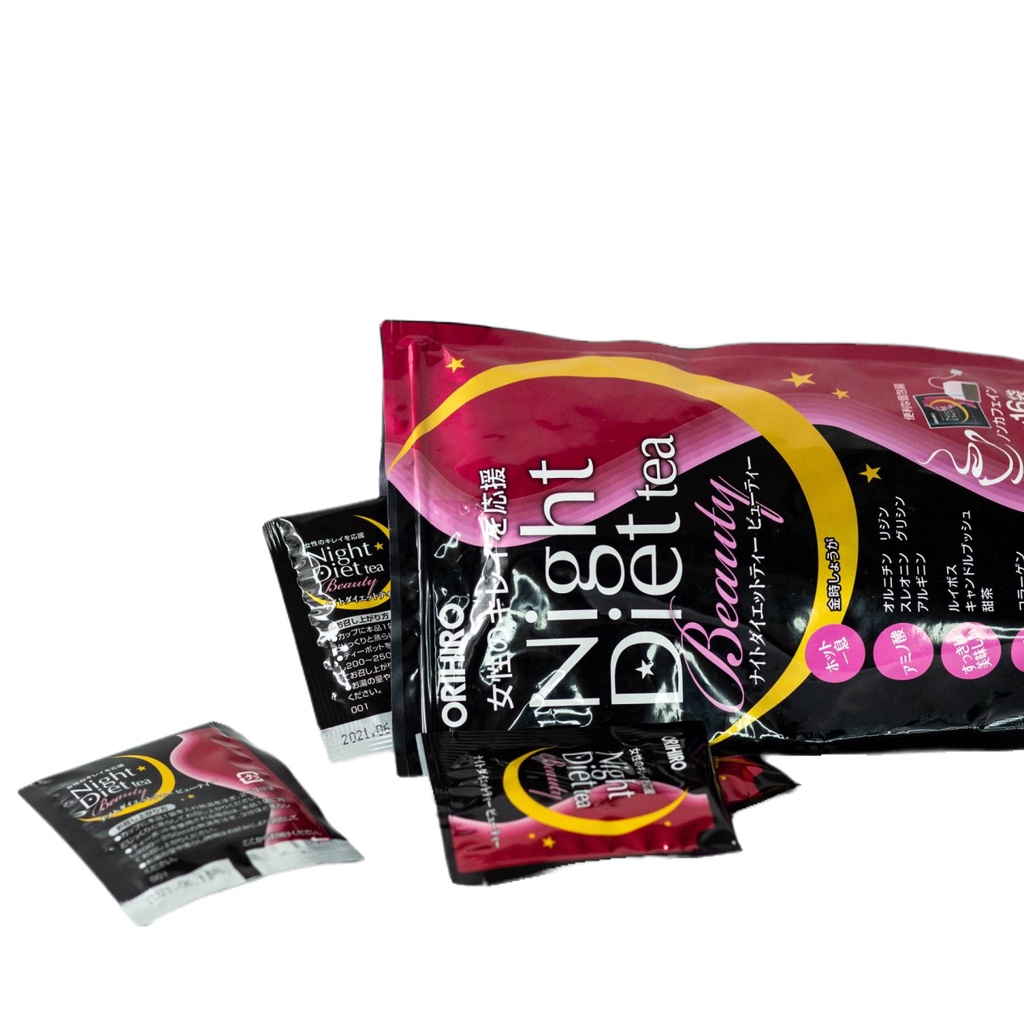 Trà giảm cân Beauty Collagen Orihiro 16 gói