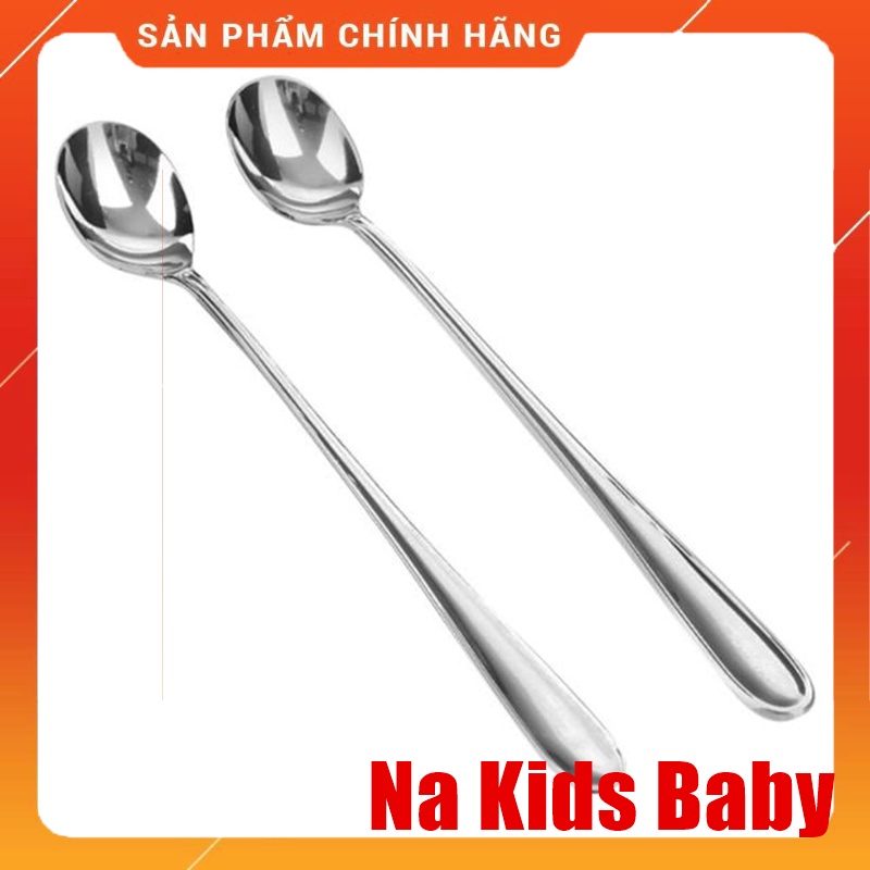1 thìa inox 304 cán dài sáng đẹp