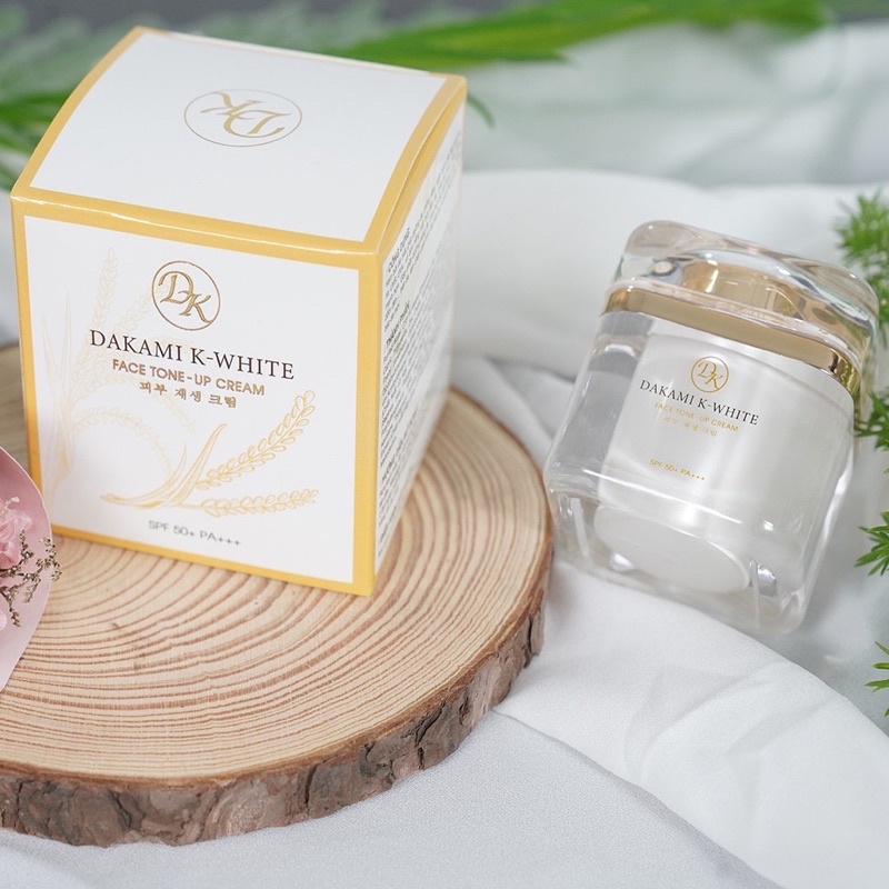 Kem Dakami K-White kem dưỡng trắng, chống nắng giảm thâm sạm Hàn Quốc