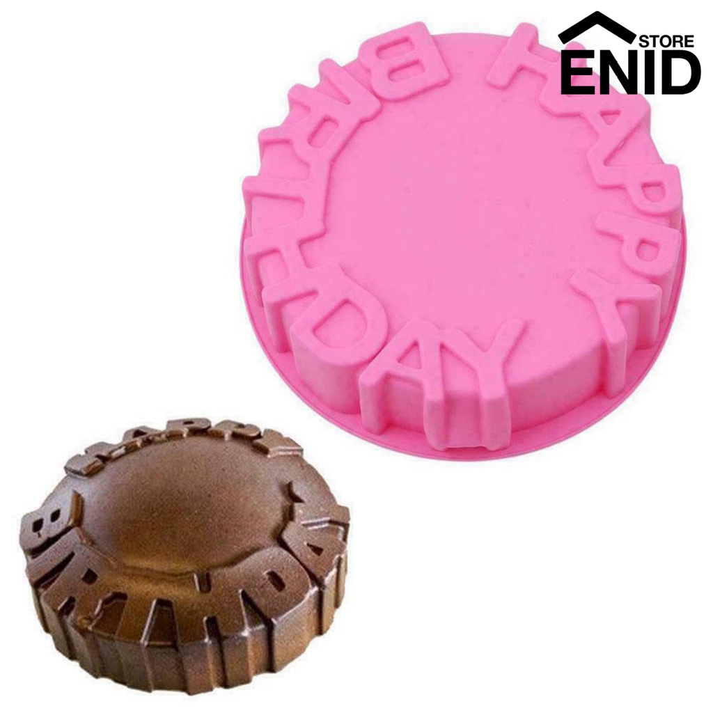 Khuôn Làm Bánh Bằng Silicone DIY Hình Chữ Happy Birthday