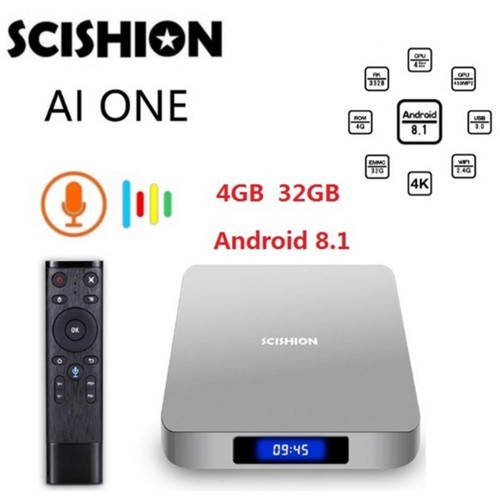 [Mã 44ELSALE2 giảm 7% đơn 300K] Tivi box AI ONE 4G+32G Tim kiem bang giong noi