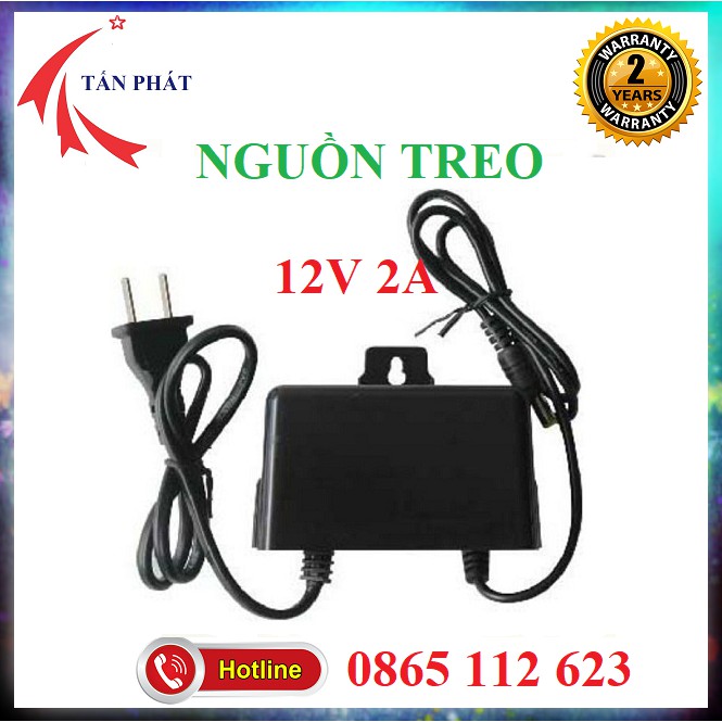 Nguồn Camera 12V - 2A Treo Ngoài Trời | BigBuy360 - bigbuy360.vn