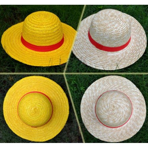 Nón cối hóa trang nhân vật One Piece Monkey D Luffy dành cho halloween