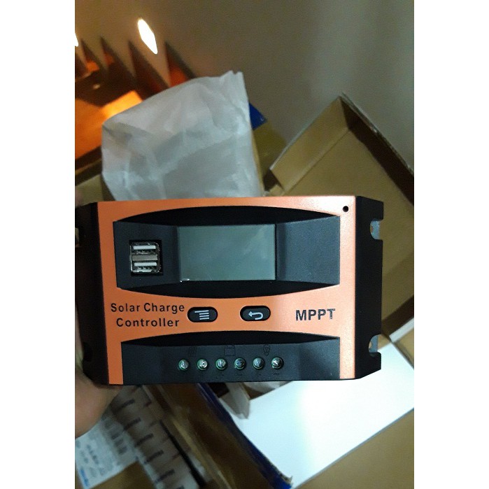 Điều khiển sạc năng lượng mặt trời MPPT 12/24V 30A hiệu suất cao tổn hao ít
