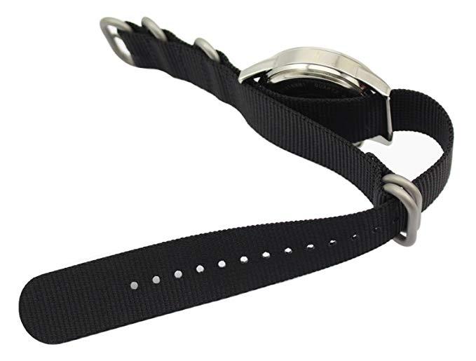 Dây Đeo Đồng Hồ Bằng Nylon Dày G10 18mm 19mm 20mm 21mm 22mm 23mm 24mm Chuyên Dụng