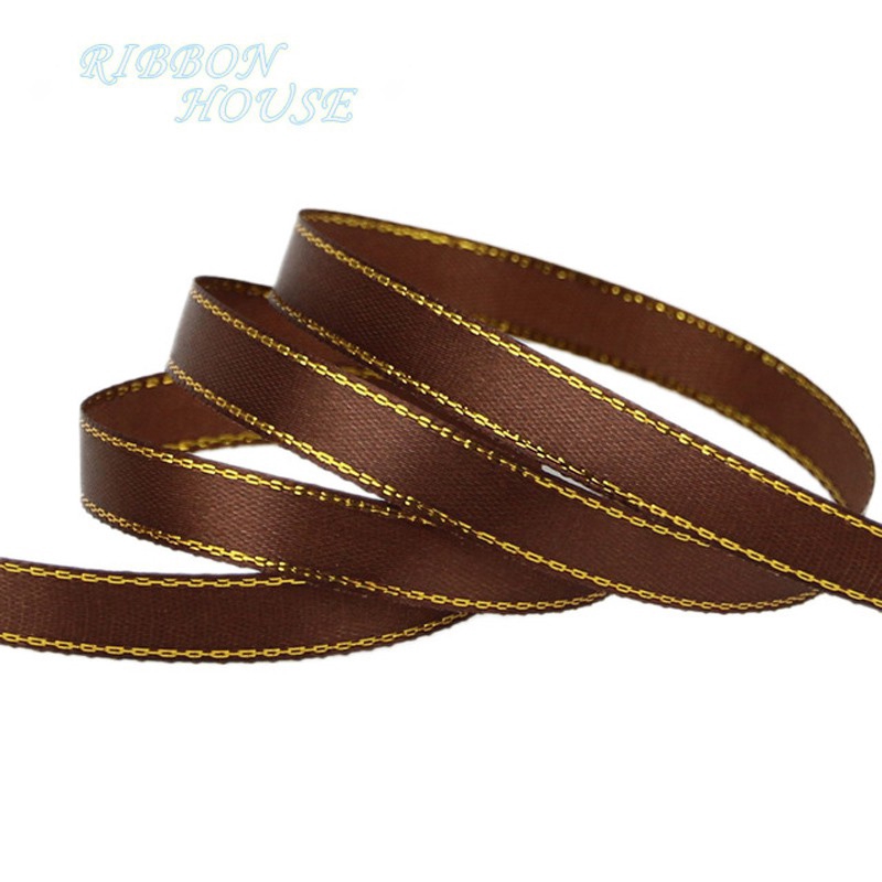 Cuộn Dây Ruy Băng 10mm 25 Yards Bằng Satin Chất Lượng Cao